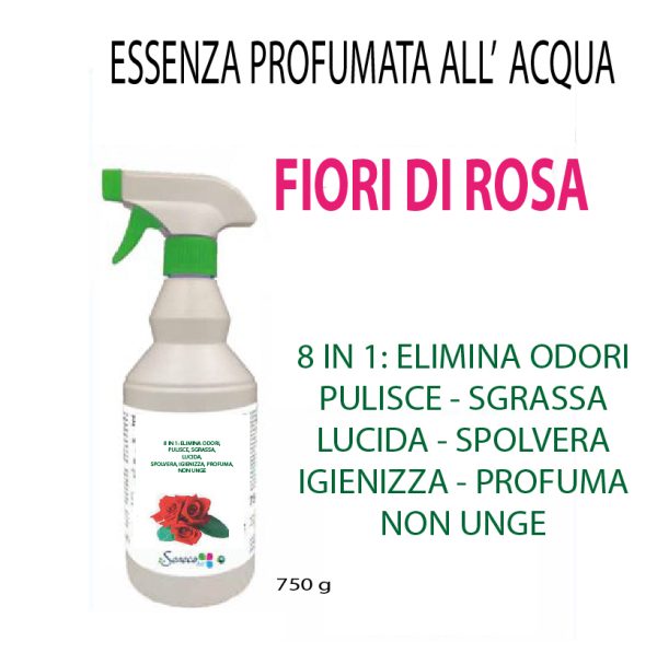 ESSENZA PROFUMATA IGIENIZZANTE FIOR DI ROSA