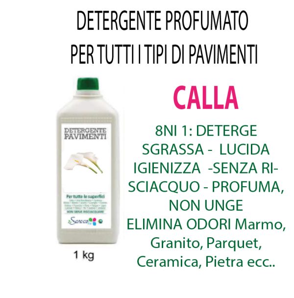 LAVAPAVIMENTI PROFUMATO IGIENIZZANTE CALLA