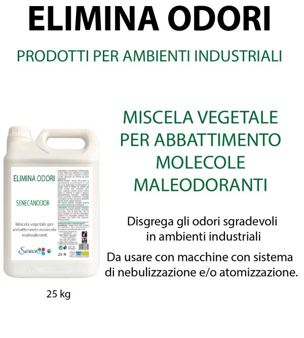 MISCELA VEGETALE PER ABBATTIMENTO MOLECOLE MALEODORANTI