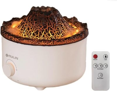 Diffusore di Oli Essenziali Vulcano a Fiamma