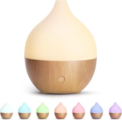 Diffusore oli essenziali 8 luci colorate