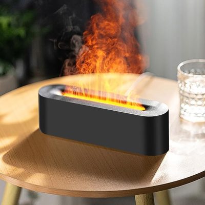 Diffusore oli essenziali fiamma multicolor